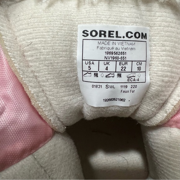 Sorel Snow Commnader Watetproof Insulatied Winter Snow Boots toddler size 5 - Picture 10 of 10